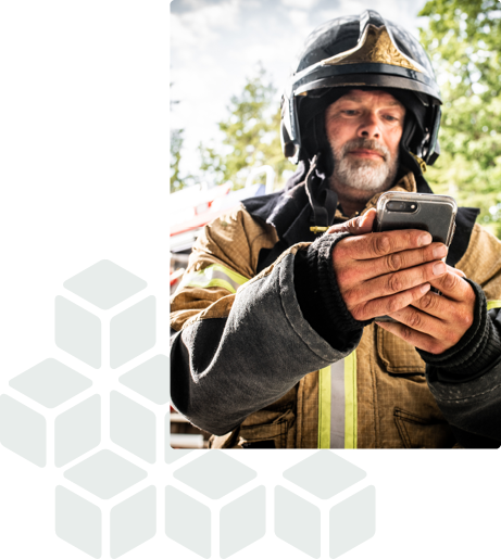 Feuerwehrmann Webinar Held Bild