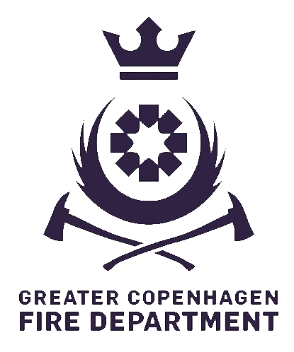 Logo der Feuerwehr von Großkopenhagen